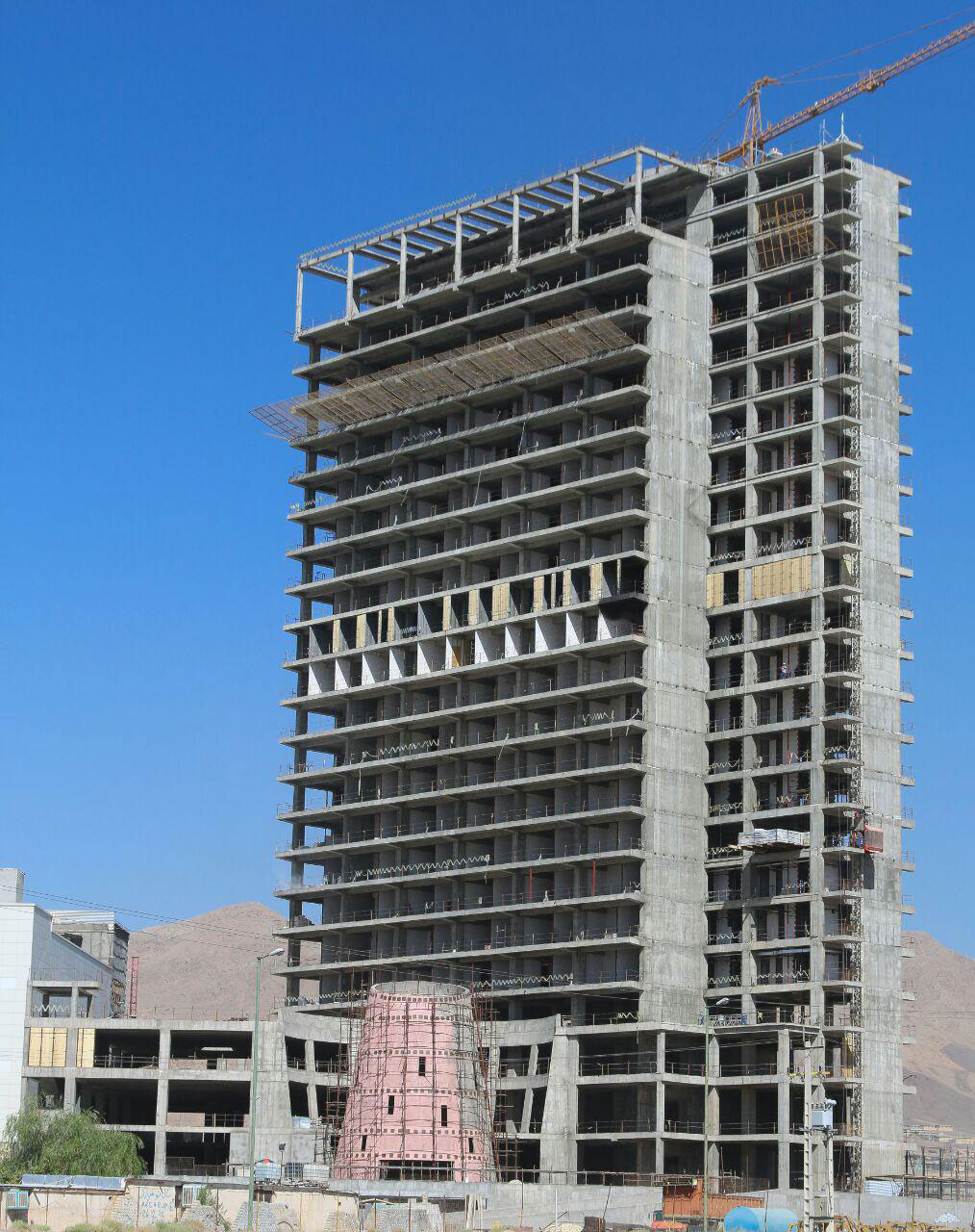 Another hotel facade ( نمای دیگری از هتل )  iran shopping mall & iran shopping complex