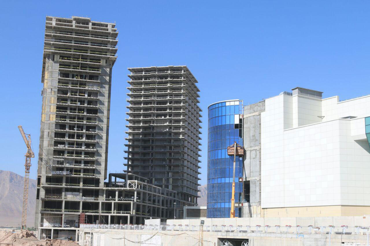 View from the Collection and the ICC ( نمایی از مجموعه آی اف سی )  iran shopping complex & iran complex