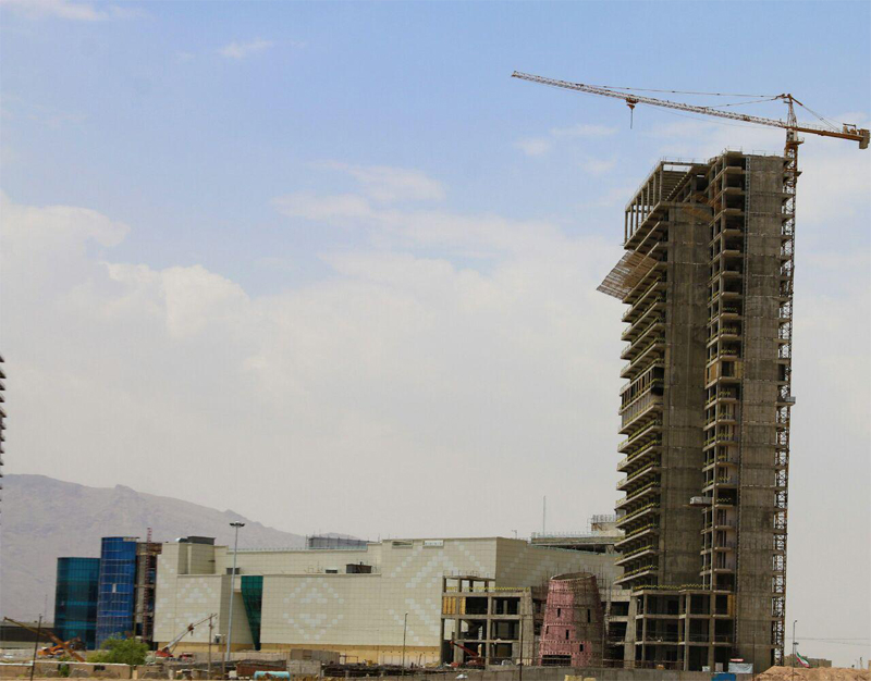 A view of the hotel and the complex ( نمایی از هتل و مجموعه )  iran shopping center & city center