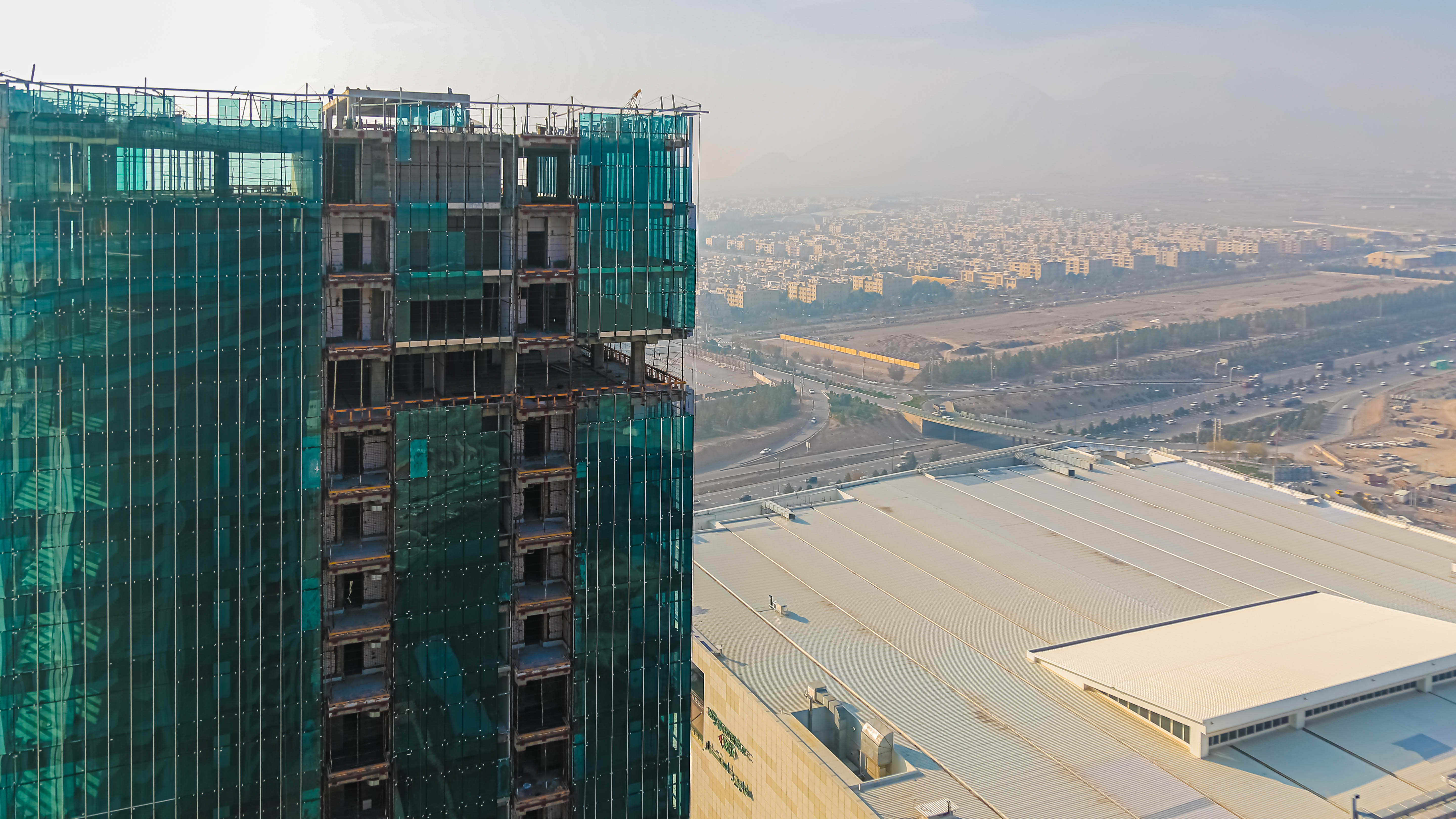 tower5 ( نمایی از برج اداری )  iran shopping complex & iran shopping mall