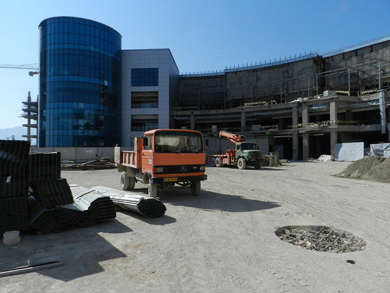 long shot from phase 2 ( نمای دور فاز 2 )  isfahan shopping complex & iran largest shopping mall